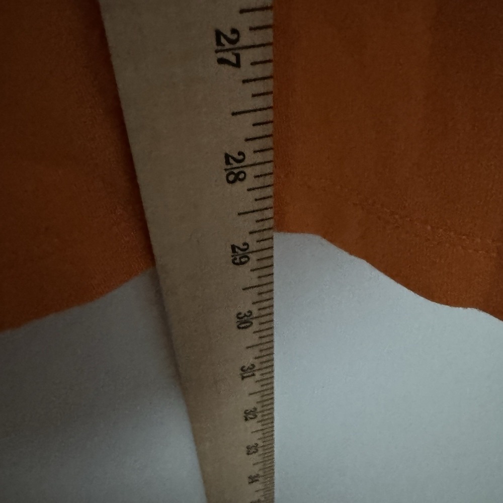 Duck Camp Shirt Mens Large Orange Bamboo Blend Long Sleeve Tee Outdoor Stretch - Picture 9 of 9